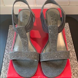 New York Transit Rhinestone Wedges
